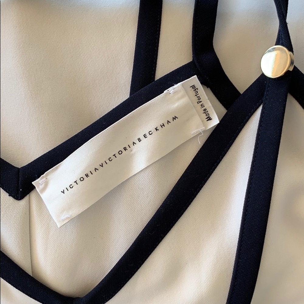 NWOT Victoria Victoria Beckham Panel V Dress - Picture 4 of 12